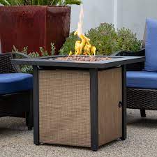 Bond Woodleaf 28 In Gas Fire Table