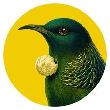 Tui Yellow Stick On Wall Art By