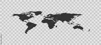 Globe World Map Icon On Transpa