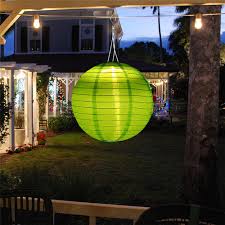 Chinese Style Globe Light Outdoor Solar