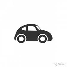 Car Icon Vector Sign Isolated For