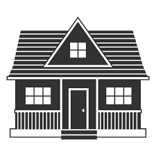 Simple House With Porch Icon Png Svg