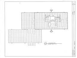 Floorplan For The Farnsworth House By