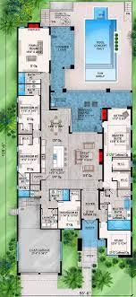 4 Bed Modern Florida Home Plan With