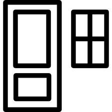 Door And Window Free Buildings Icons