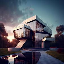 Modern Architecture 3d Render