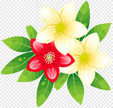 Exotic Flowers Watercolor Painting