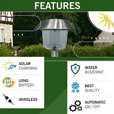 Epyz Waterproof Stainless Steel Solar