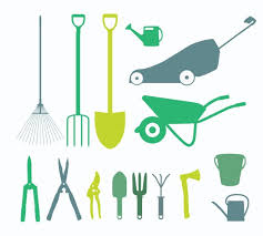 Garden Tools Instruments Flat Icon