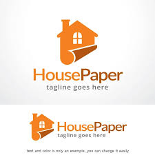 House Upgrades Logo Template Design