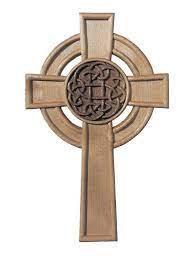 Carved Celtic Cross Kd75 Made In St