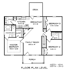 House Plan 58098 Ranch Style With