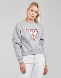 Guess Icon Fleece Grey Free Delivery