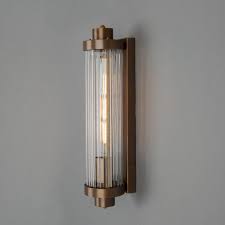 Brass Bathroom Wall Light Mullan Lighting