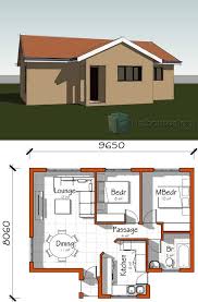 2 Room House Plans Low Cost 2 Bedroom