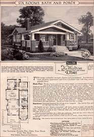 Craftsman Style Bungalow 1923 Sears