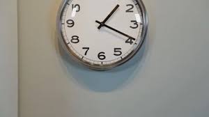 Wall Clock Stock Footage