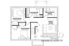4 Bedroom House Plans One Story House