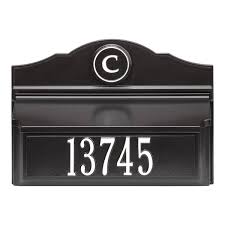 Colonial Wall Mailbox Package 1