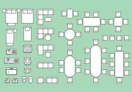 Interior Floor Plan Vector Art Icons