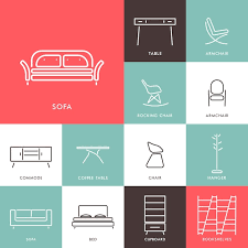 Modern Furniture Symbols