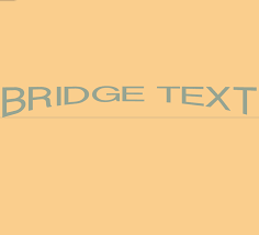 bridge text want in threejs questions