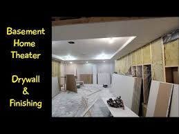 Basement Home Theater Drywall