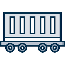 Container Detailed Grey Lineal Color Icon