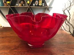 Pontil Vintage Blenko Glass Bowl Blenko
