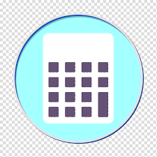 Calculator Icon Modern Education Icon