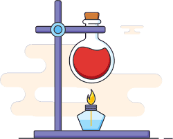 Chemical Reaction Animated Icon