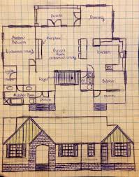 A Normal House When I Was Drawing This