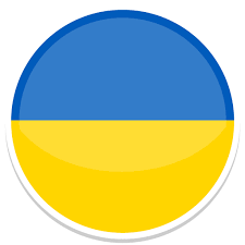 Ukraine Icon Round World Flags