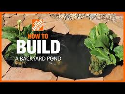 How To Build A Pond The Home Depot