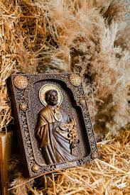 Saint Father Joseph Wooden Carved