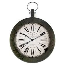 Compass Wall Clock 24x34