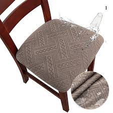 Stretch Jacquard Dining Chair Covers