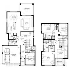 Four Bedroom Floor Plans Two Story