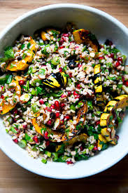 Winter Tabbouleh With Roasted Squash