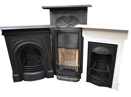 Antique Cast Iron Victorian Fireplaces