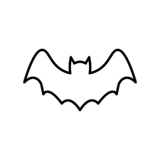 Bat Outline Vector Art Icons And