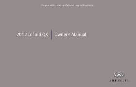 2016 Infiniti Qx56 Owner S Manual