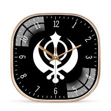 Mark Sikhism Wall Clock Wall Clock