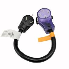 Parkworld 885484 Ev Adapter Cord Nema 10 50p To 14 50r 10awg 3c 30a Only For Tesla Umc Or Other Ev Charging Not For Rv 1 5ft 10awg