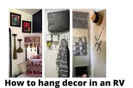 To Hang Wall Decor Easy In An Rv