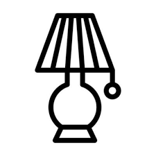 Table Lamp Icon Design 14632075 Vector