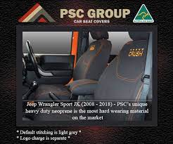 Seat Cover Jeep Wrangler Front Fb 100