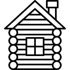 Wooden House Free Icons