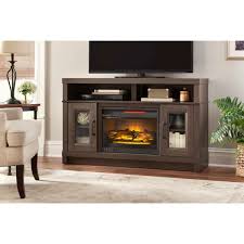 Ashmont 54in Gray Oak Fireplace