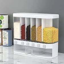 Wall Mounted Cereal Dispenser 6 Grid